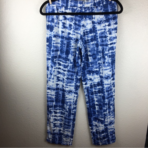 Lucky Brand Women's Blue White Tie Dye Lounge Pants Size S - Picture 4 of 6
